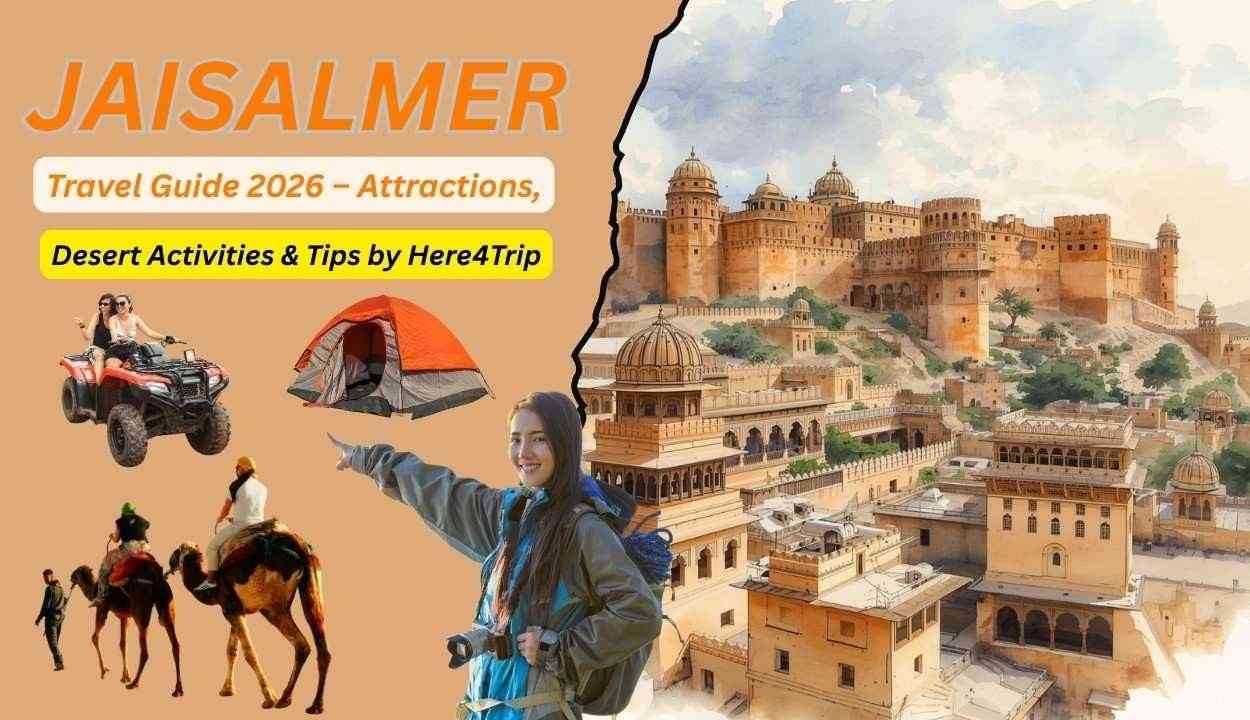 Jaisalmer Travel Guide 2026 – Attractions, Desert Activities & Tips by Here4Trip